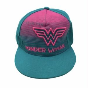 Wonder Woman Six Flags Flat Bill Hat
